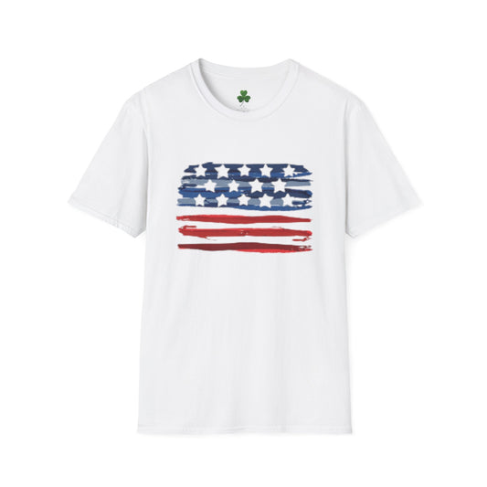 Stars and Stripes Unisex Softstyle T-Shirt