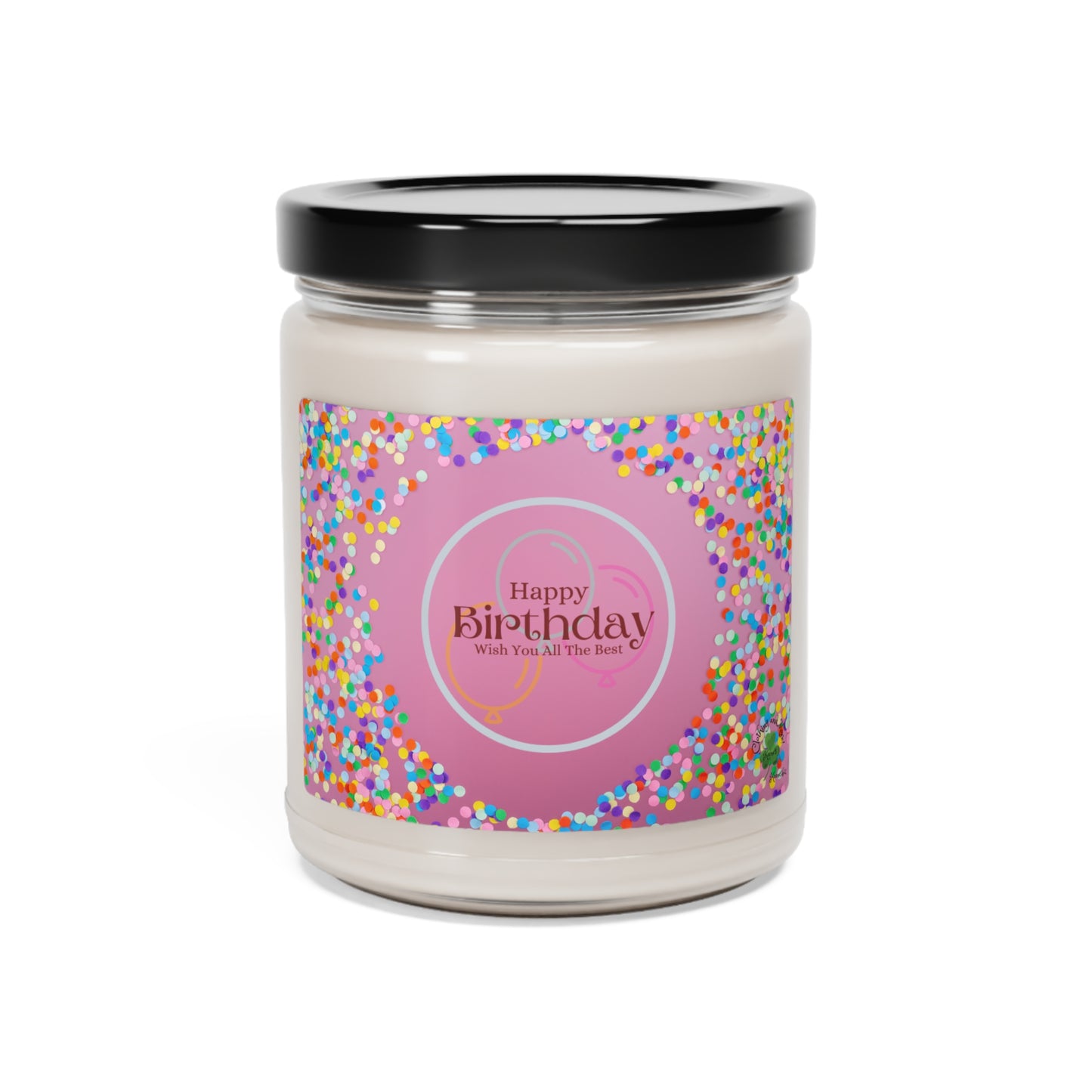 Confetti Happy Birthday Scented Soy Candle, 9oz