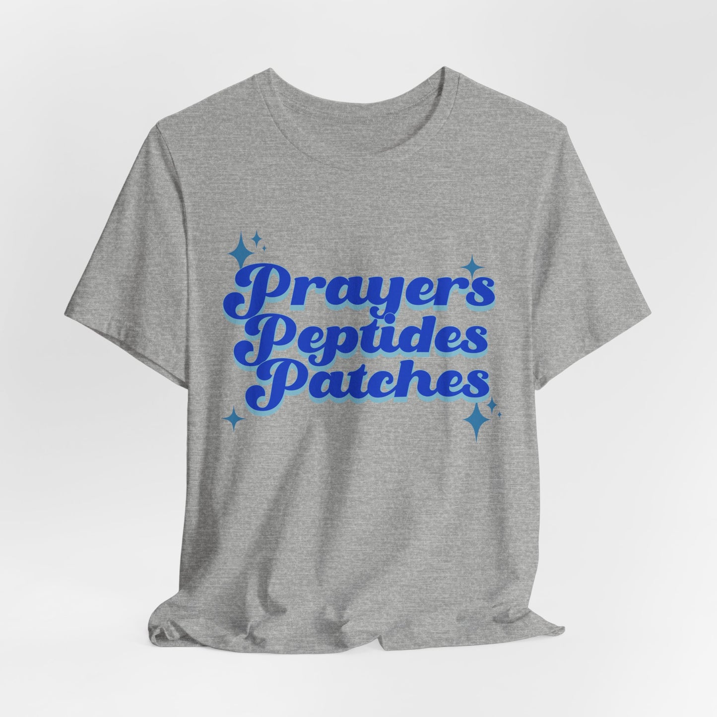 Prayers Peptides Patches Tee
