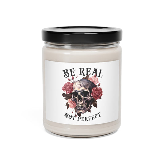 Be Real - Not Perfect Scented Soy Candle, 9oz - Made in USA