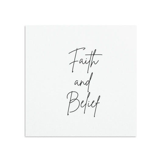 Faith and Belief Cross Bead Bracelet