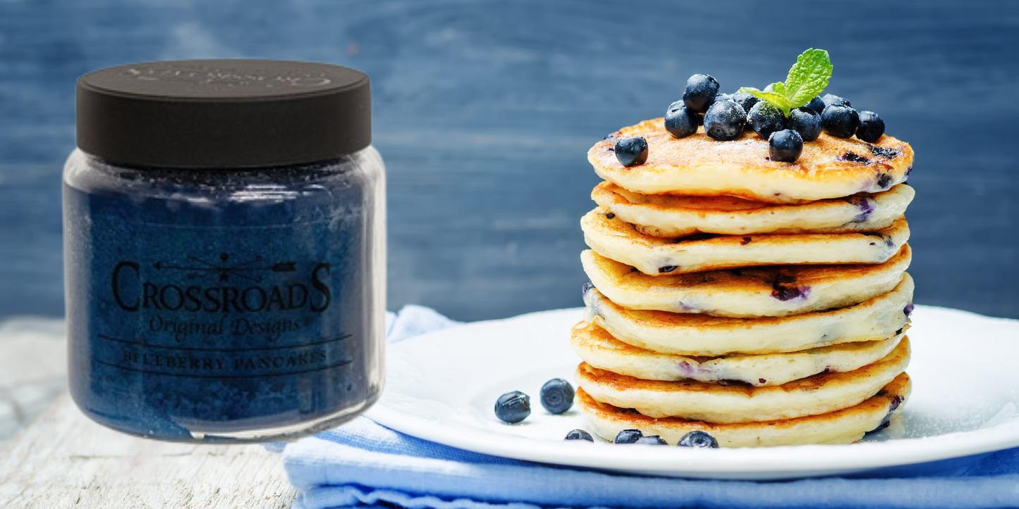 Blueberry Pancakes Jar Candle - 16 OZ
