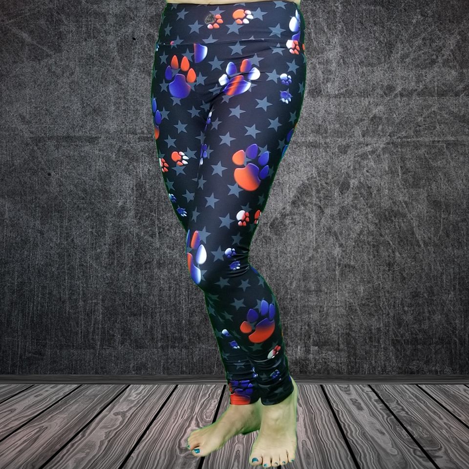 Custom Paws Leggings - Keene's