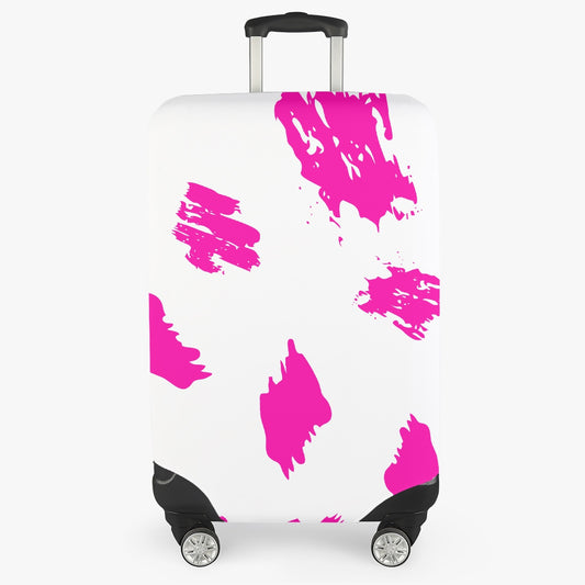 Pink Luggage Cover