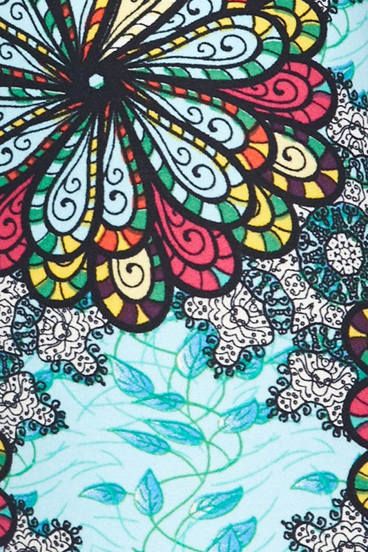 Floral Touch OS Legging - Keene's