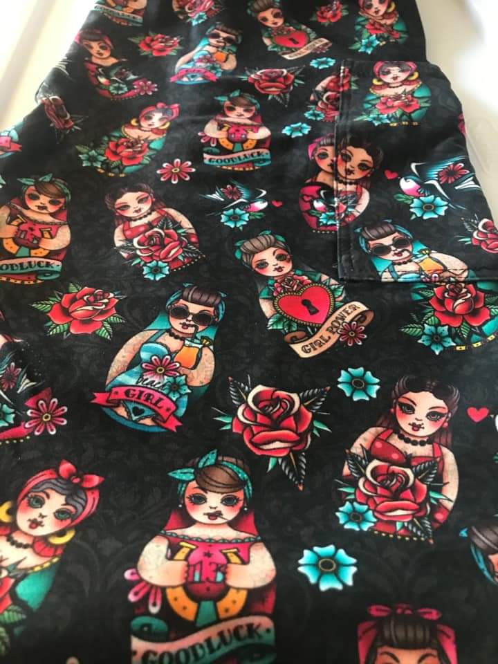 Custom Girl Power Leggings PS - Keene's