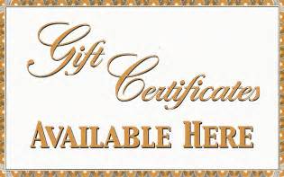 Gift Certificates - $10 increments - Keene's
