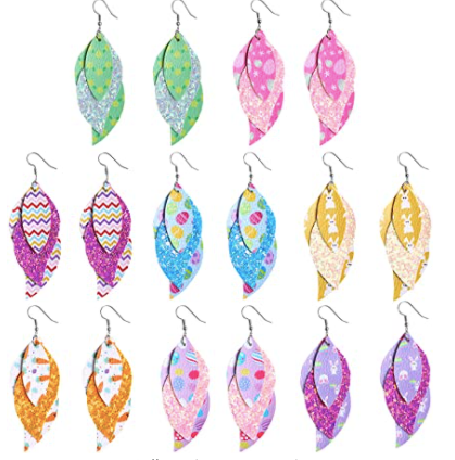 Easter Tiered Earrings #4 - Keene's