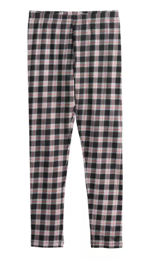 Plaid Kids Leggings - Keene's