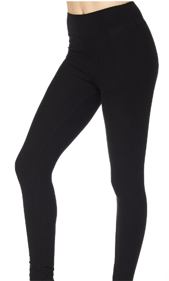 Black OS Yoga Waist Legging