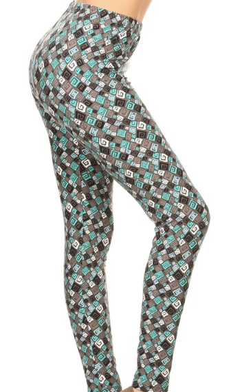 Squares Legging OS LDR-R825