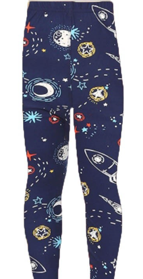 Outer Space Kids Leggings - KL-R972