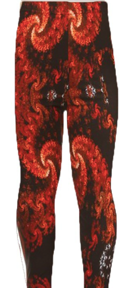 Abstract Kids Leggings - KL-R753