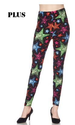 Colorful Stars PS Legging - Keene's