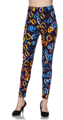 Colorful Heart EPS Legging - Keene's