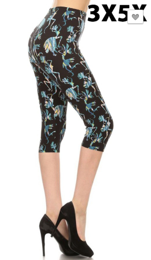 Festival Dancers EPS 3x-5x Capri Legging - Keene's