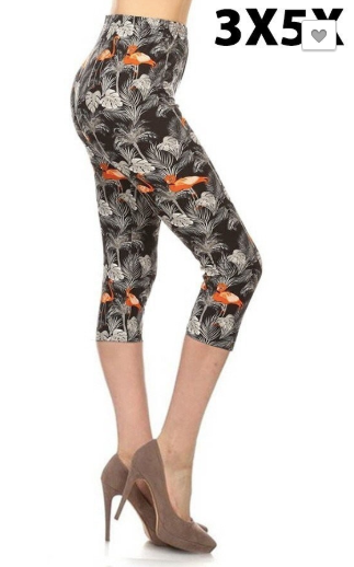 Flamingo EPS 3x-5x Capri Legging - Keene's
