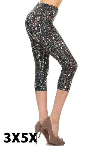 Pebbles EPS 3x-5x Capri Legging - Keene's