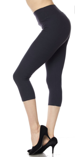 Charcoal PS Capri Legging - Keene's