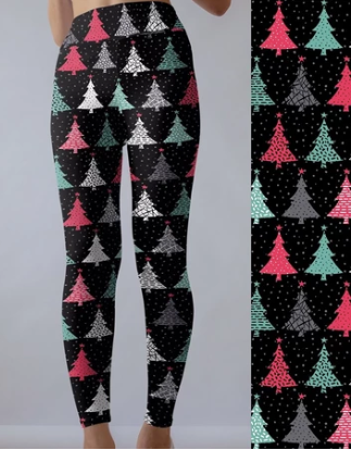 Custom Pattern Trees Legging EPS - Keene's