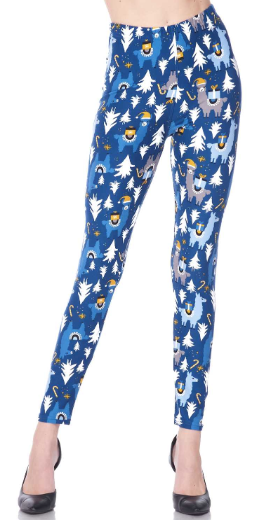 Llama Gift Delivery Legging - Keene's