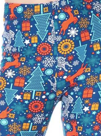 Christmas Running Reindeer Legging - Keene's