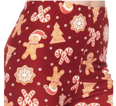 Gingerbread Man Legging - Keene's