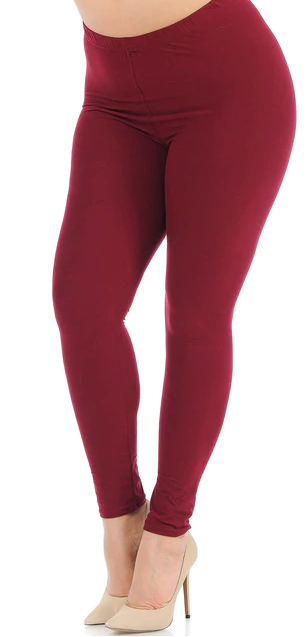 Burgundy PS Legging - Keene's