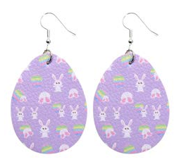 Easter Earrings - Bunny Butt - Keene's