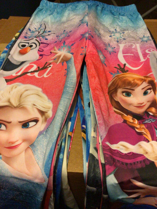Kids Frozen Leggings (M/L) - Keene's