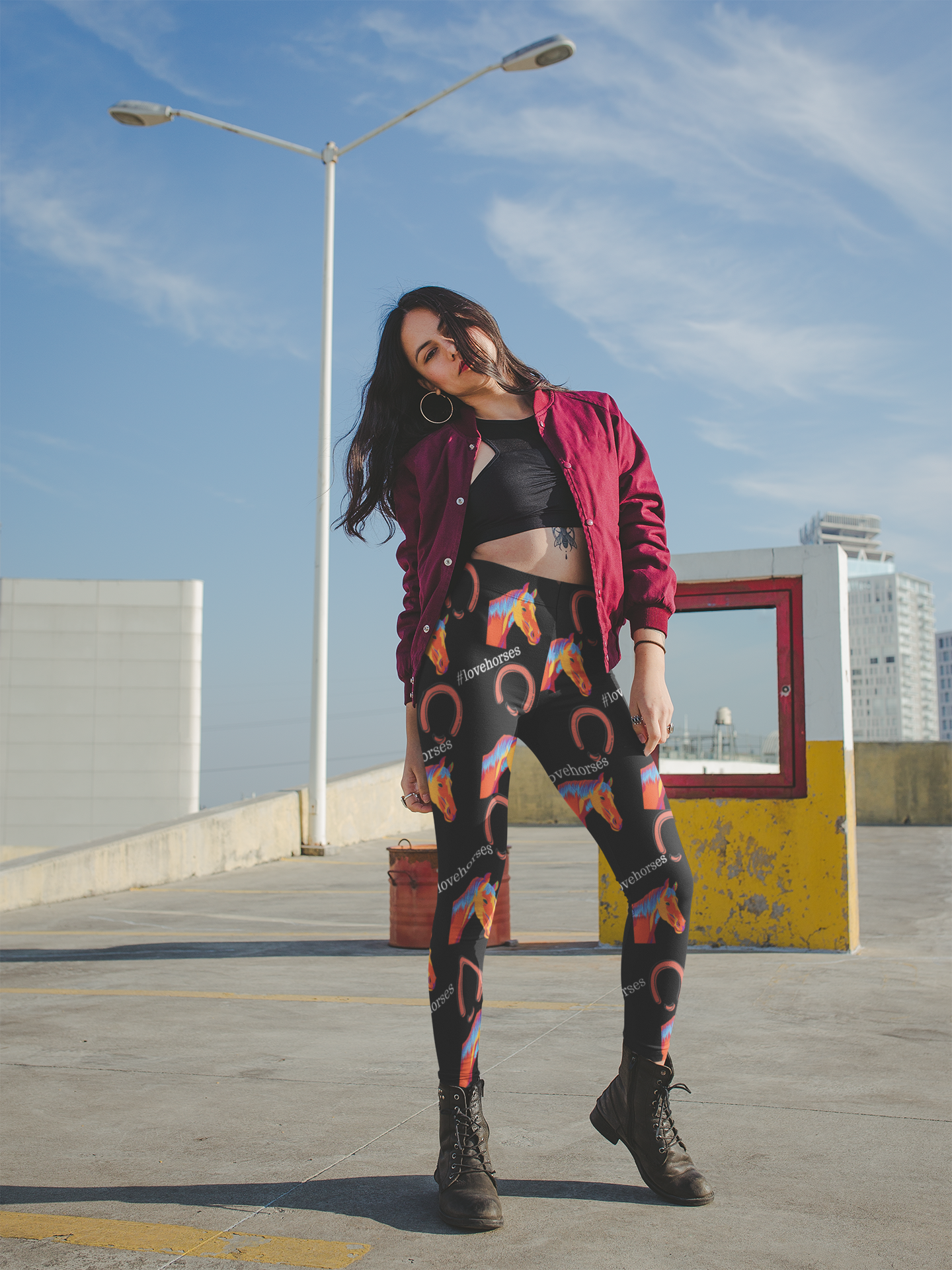 Custom Horse Leggings - Keene's