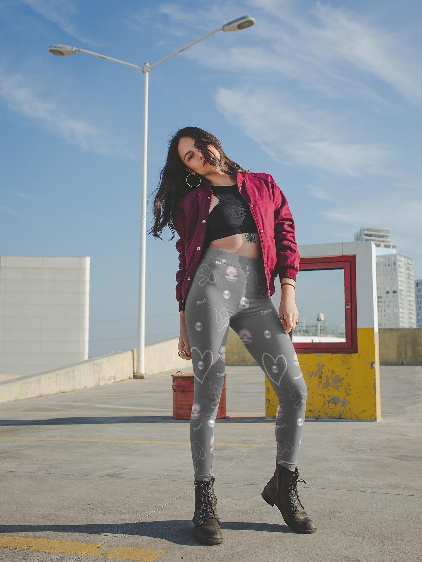 Custom Pearl Strand Leggings PS - Keene's