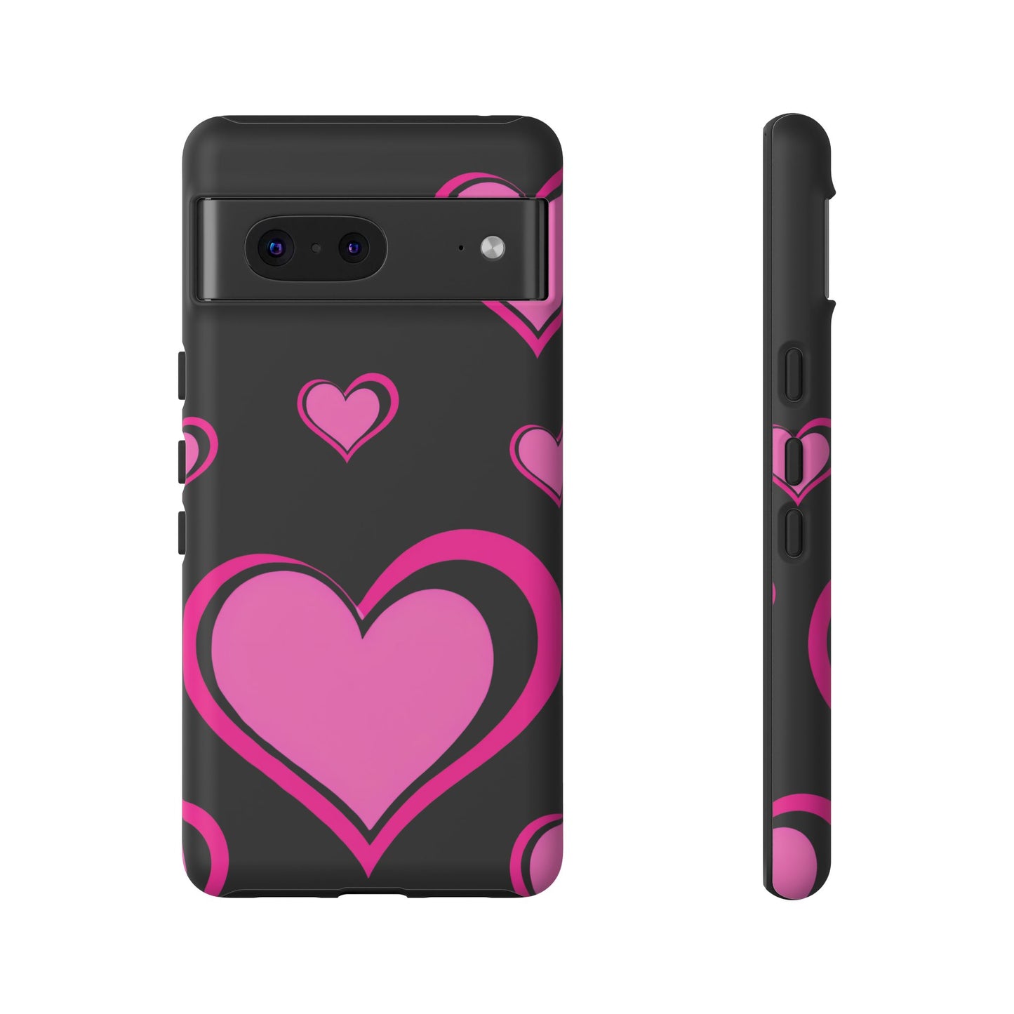 Pink Heart Tough Cases