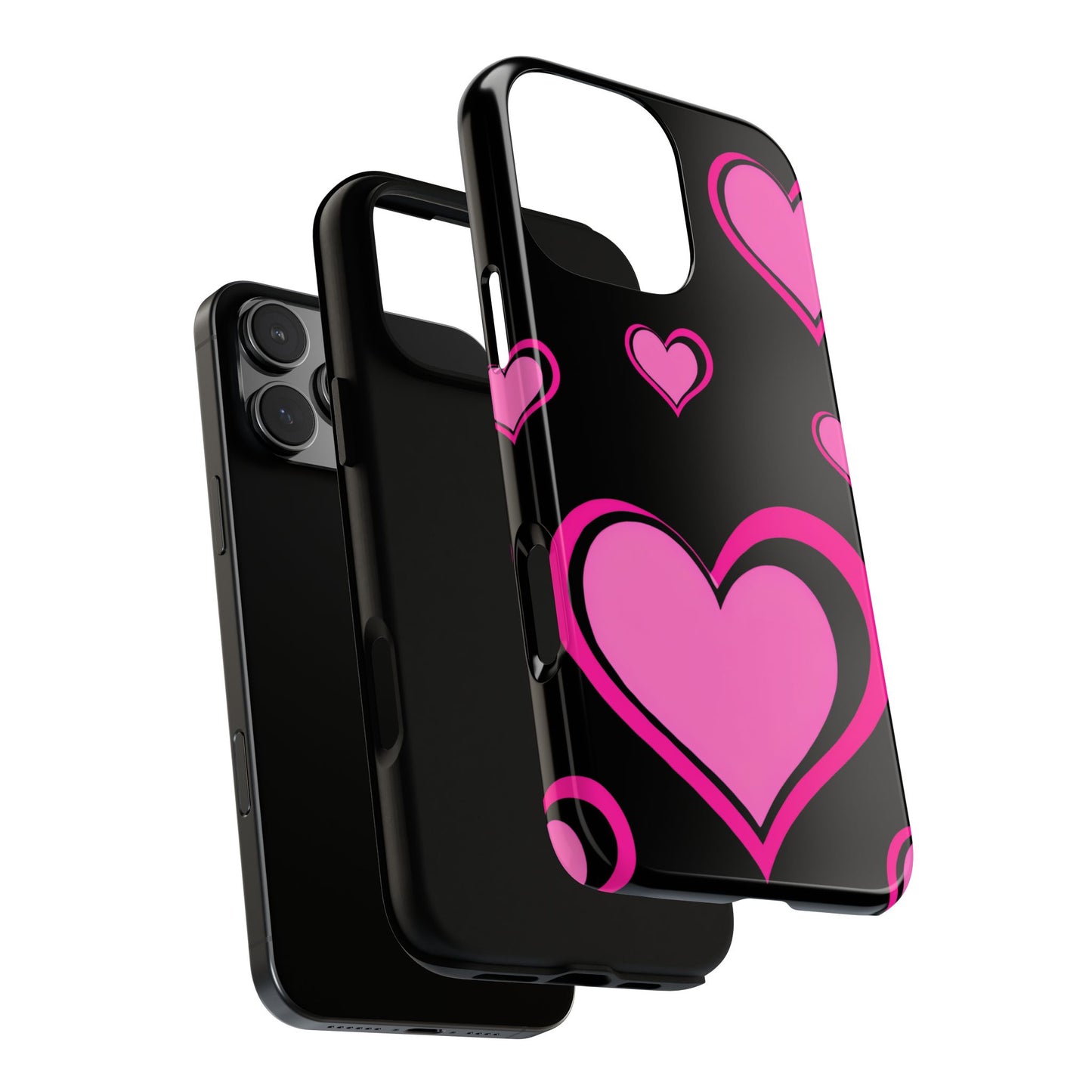 Pink Heart Tough Cases