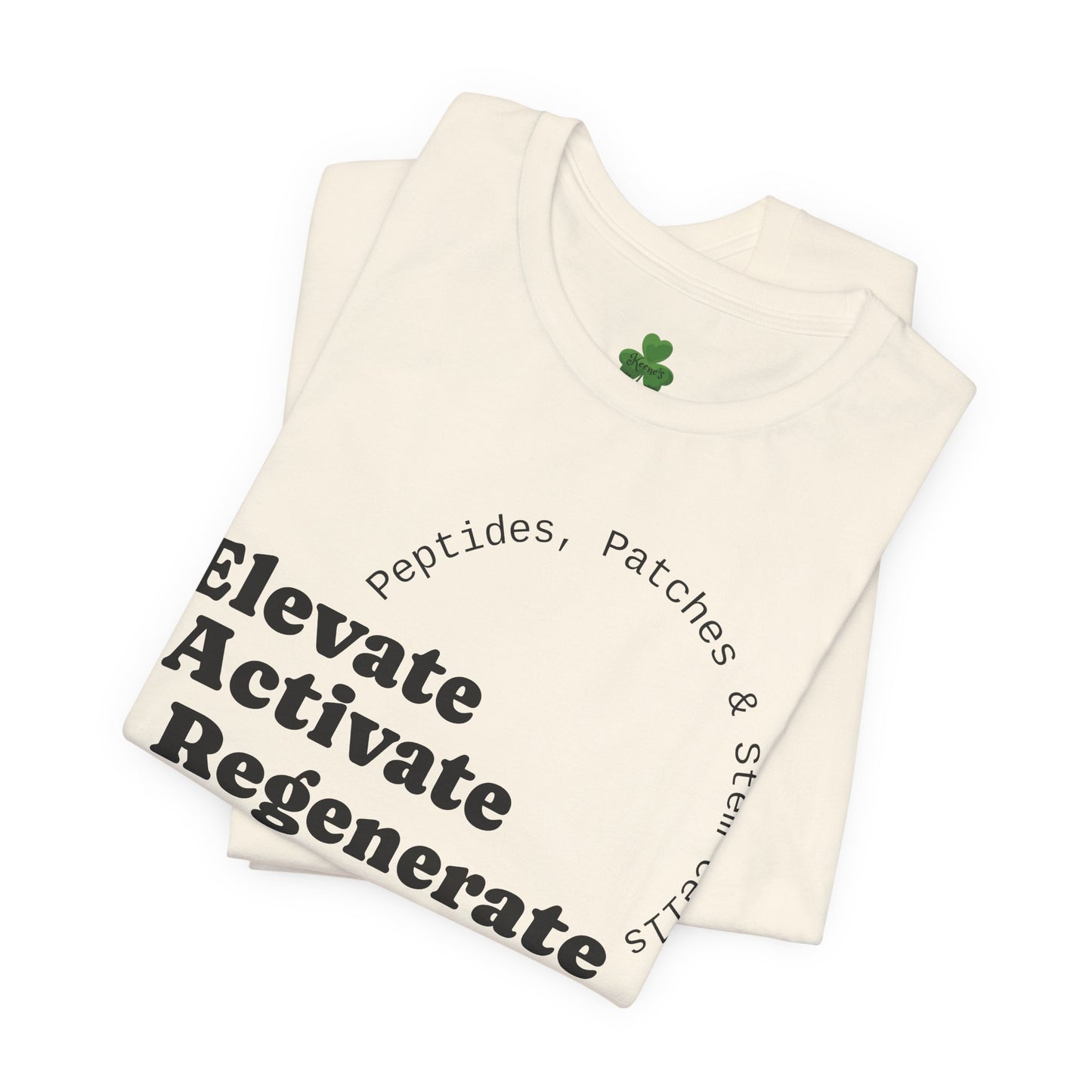 Elevate Activate Regenerate Tee — "Have You Been Patched?" Wellness T‑Shirt