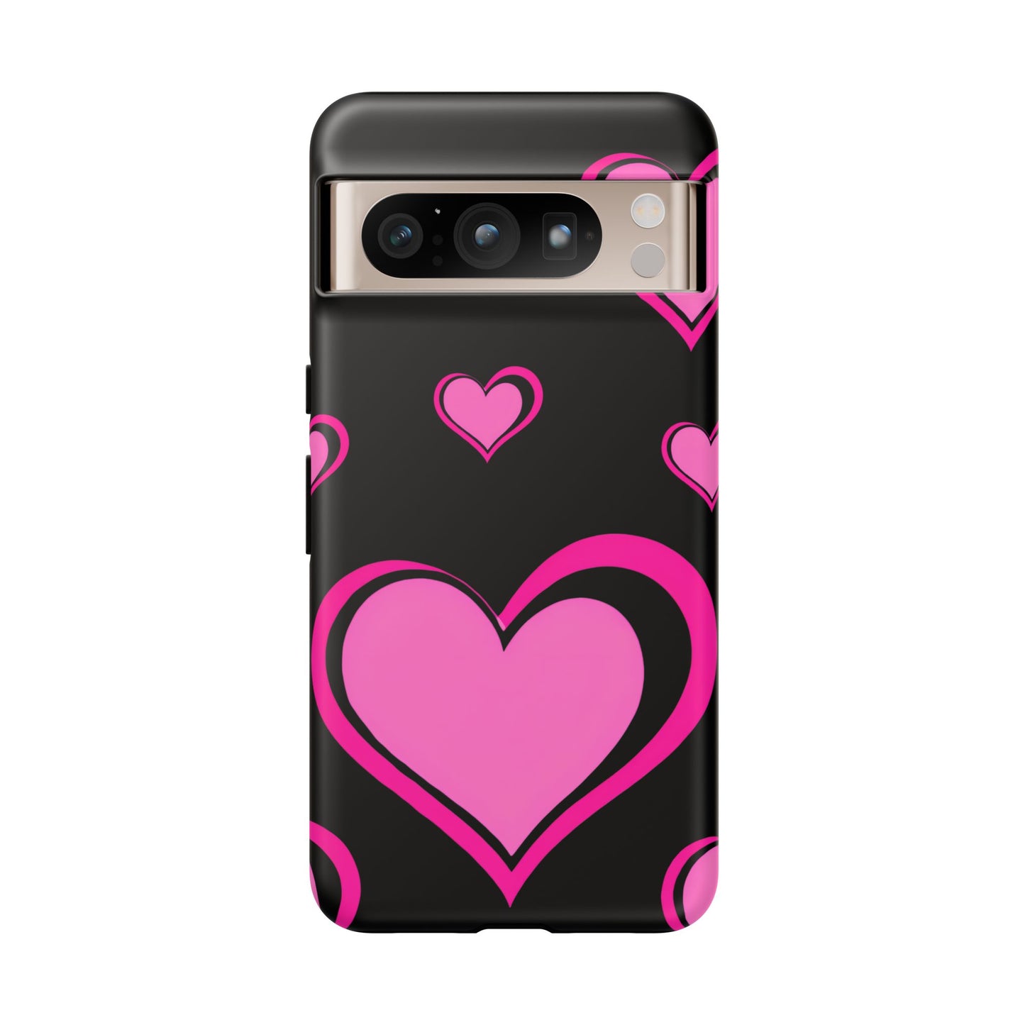 Pink Heart Tough Cases