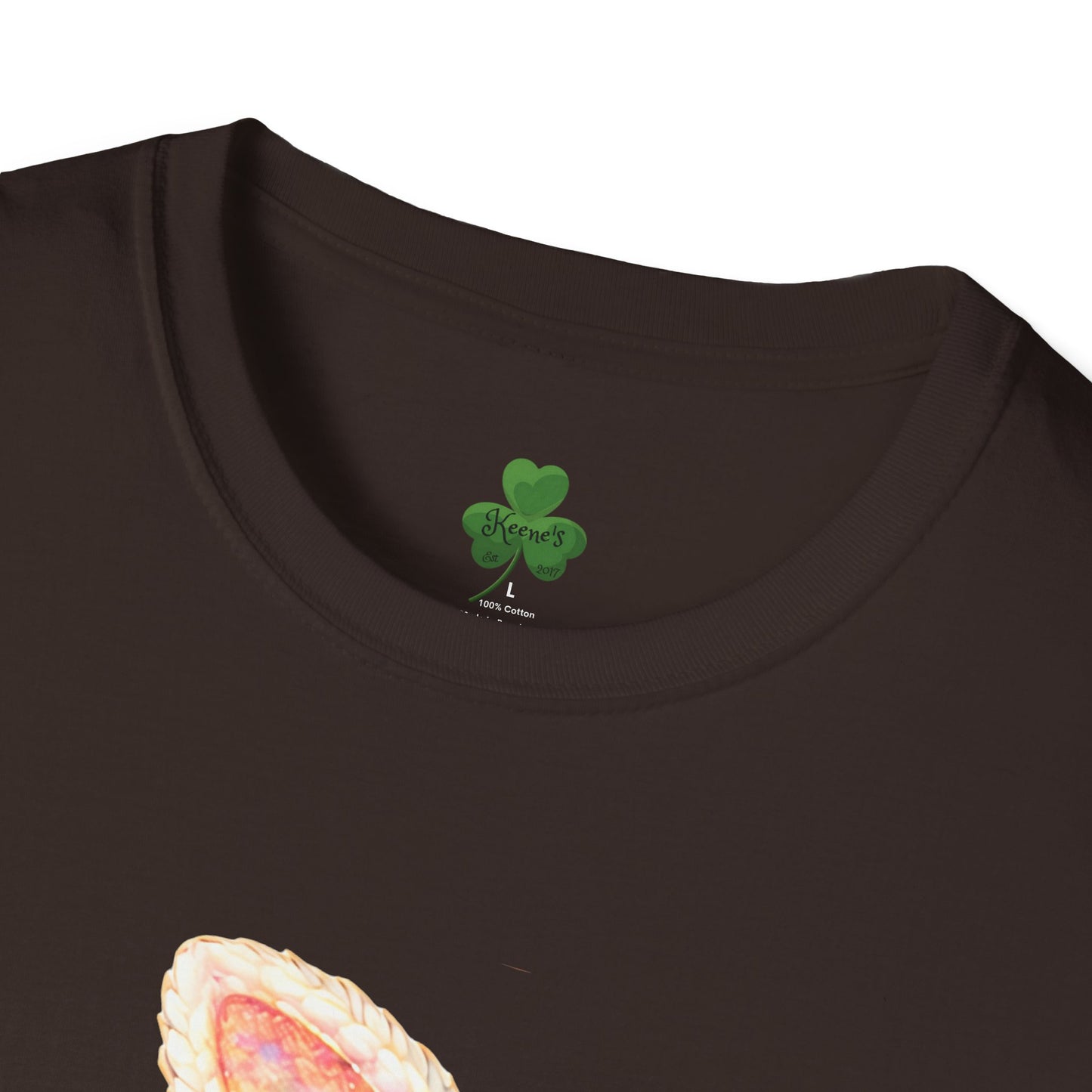 Cute Peekaboo Bunny T-Shirt — Adorable Bunny Blowing Bubble Design