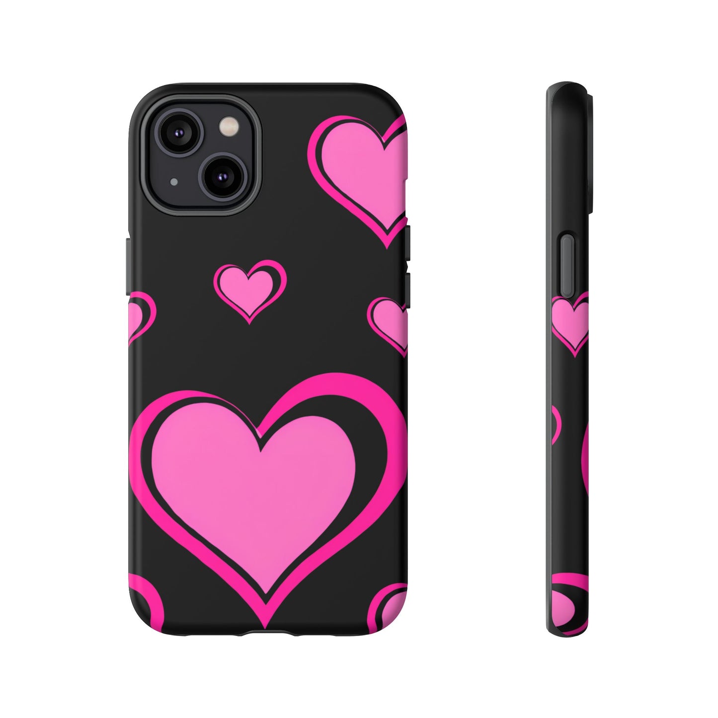 Pink Heart Tough Cases