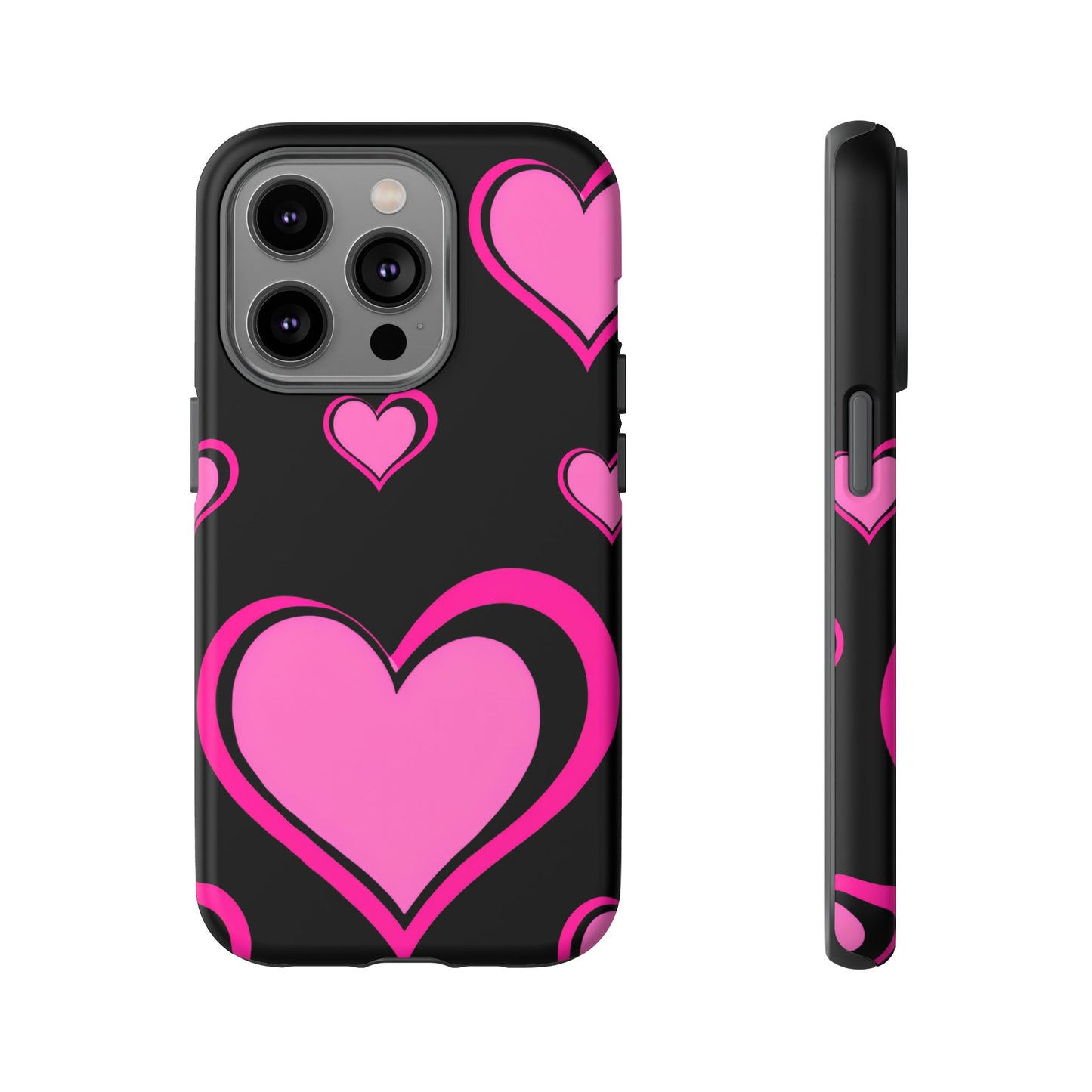 Pink Heart Tough Cases