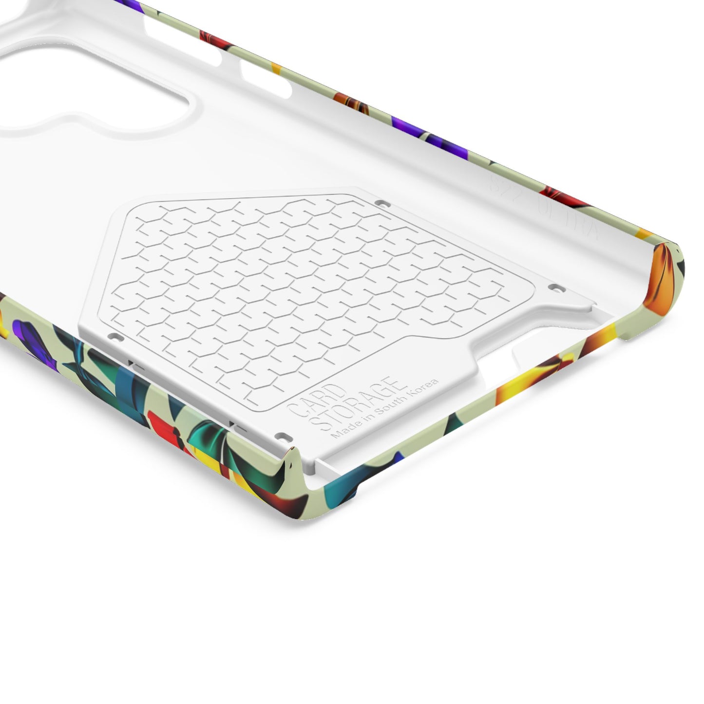 Colorful Bow Pattern Phone Card Case — Slim Wallet Phone Case