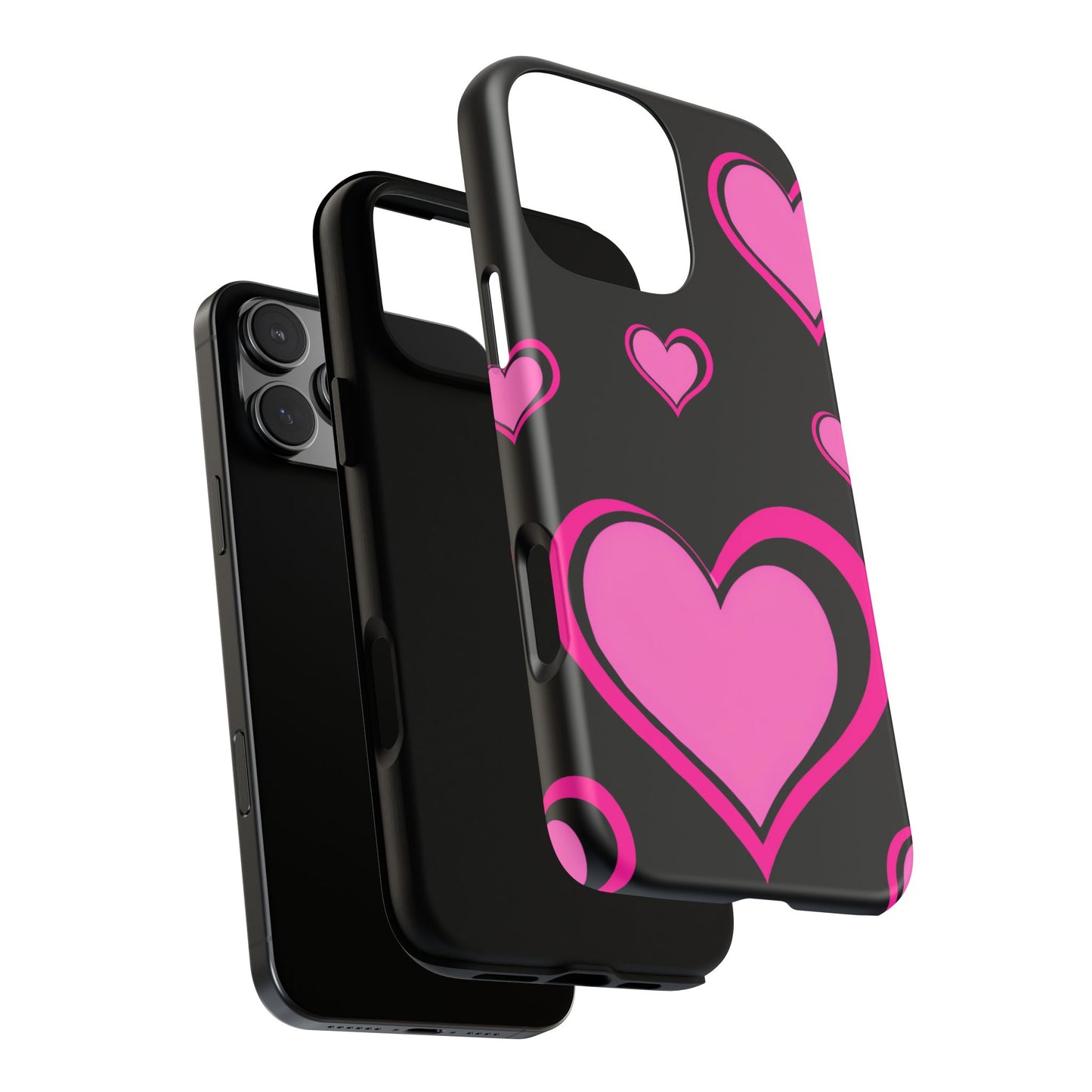 Pink Heart Tough Cases