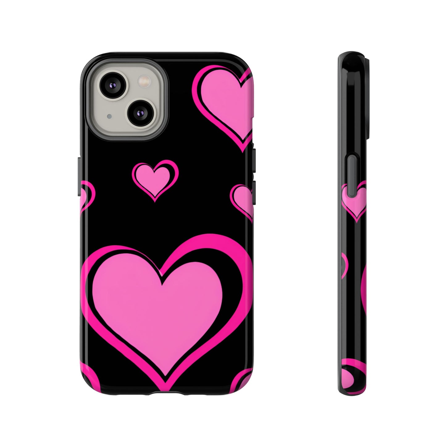 Pink Heart Tough Cases