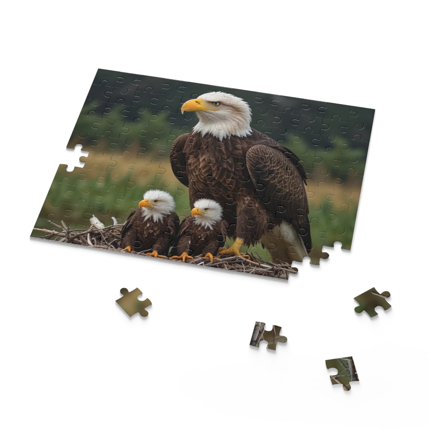 Eagle and Eaglets Puzzle (120, 252, 500-Piece)