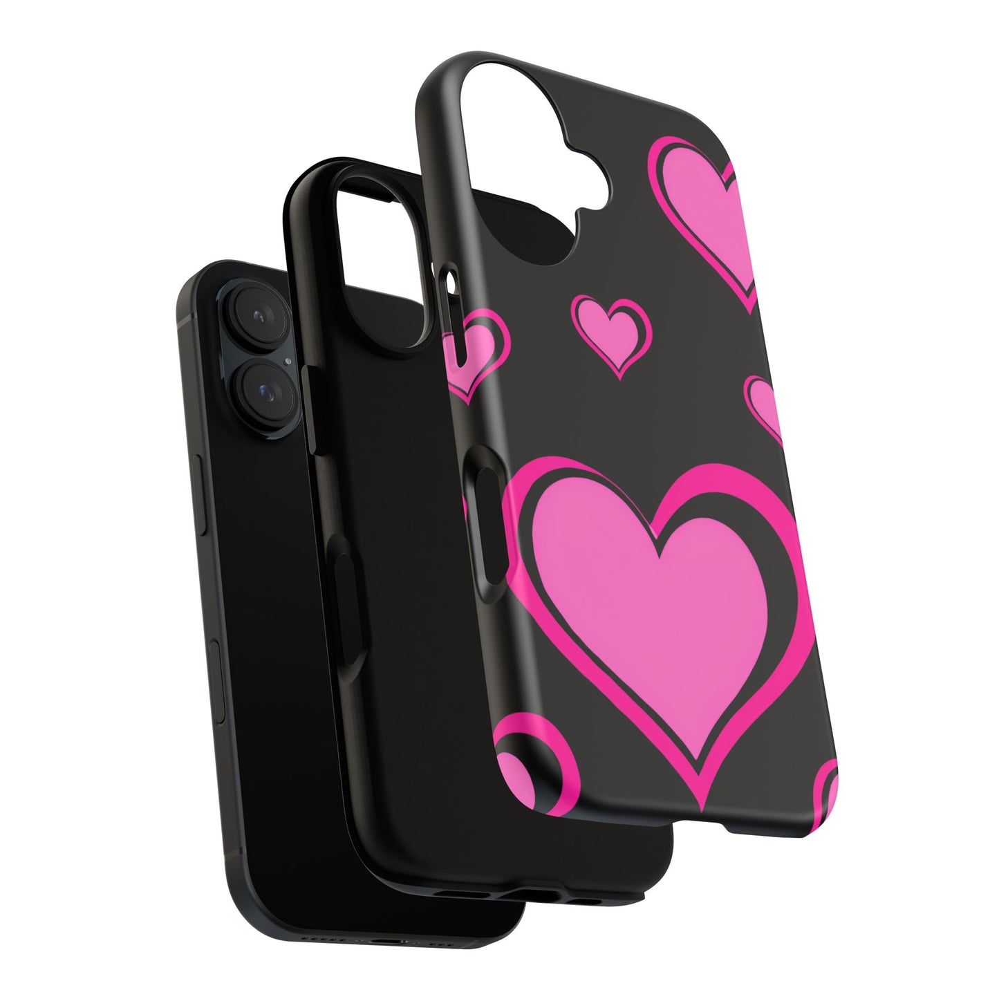 Pink Heart Tough Cases