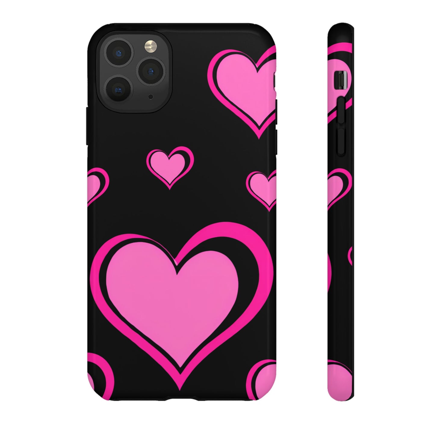 Pink Heart Tough Cases