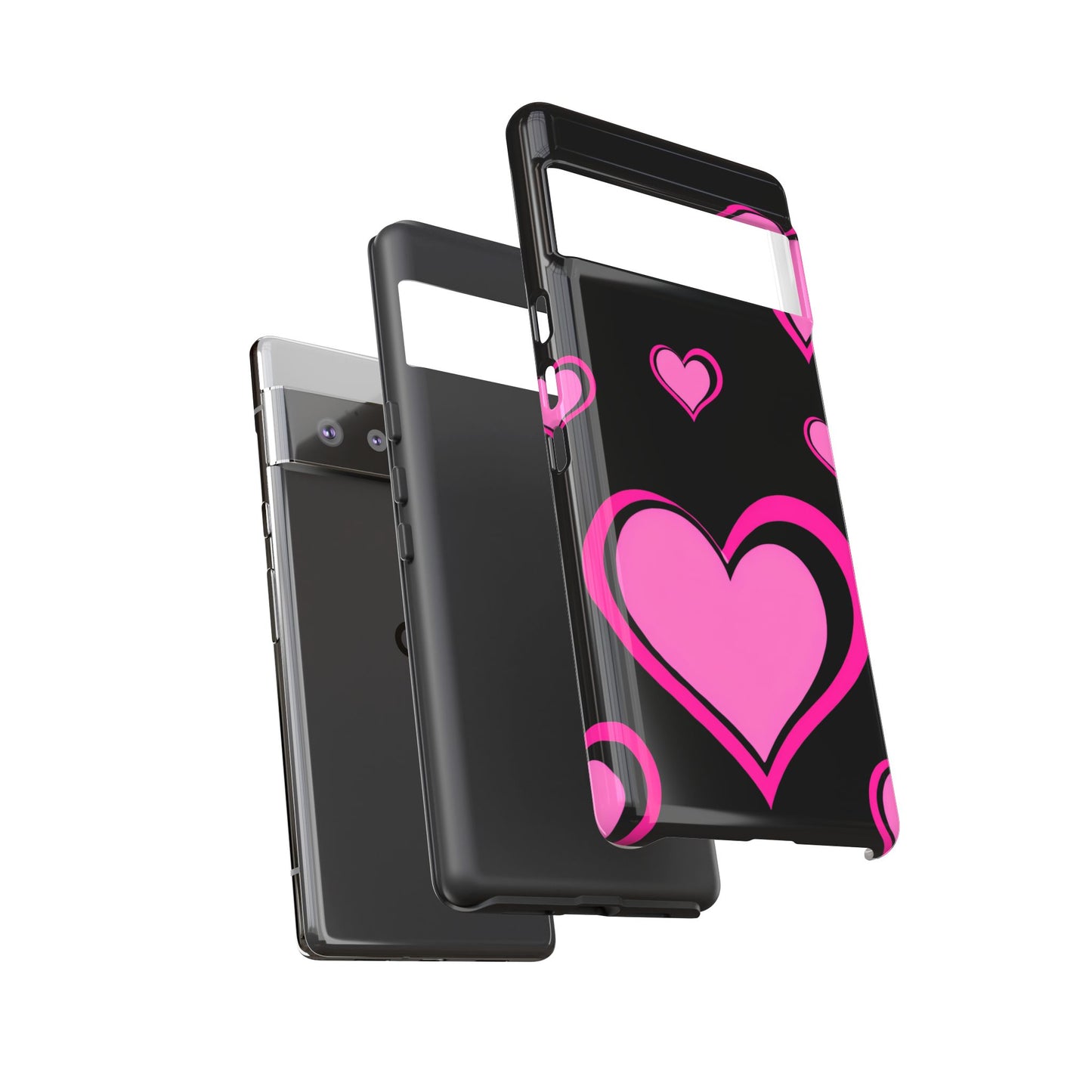 Pink Heart Tough Cases