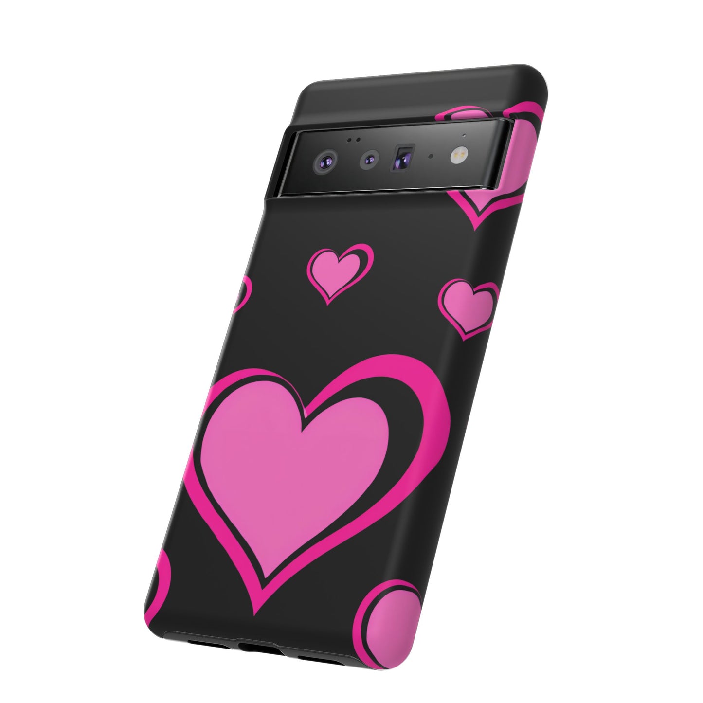 Pink Heart Tough Cases