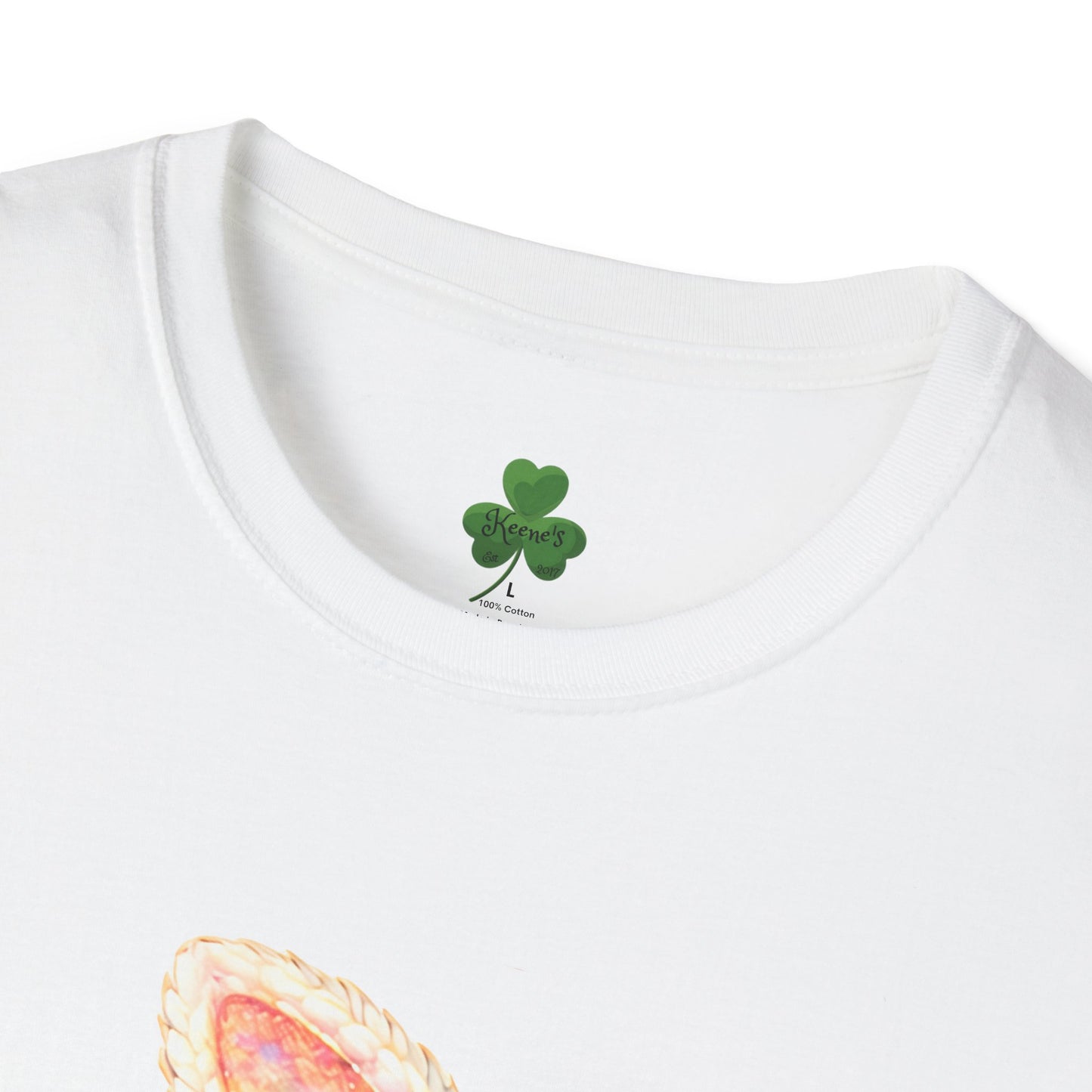 Cute Peekaboo Bunny T-Shirt — Adorable Bunny Blowing Bubble Design