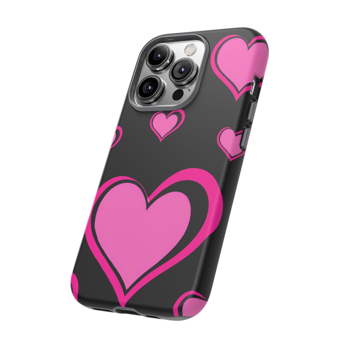 Pink Heart Tough Cases