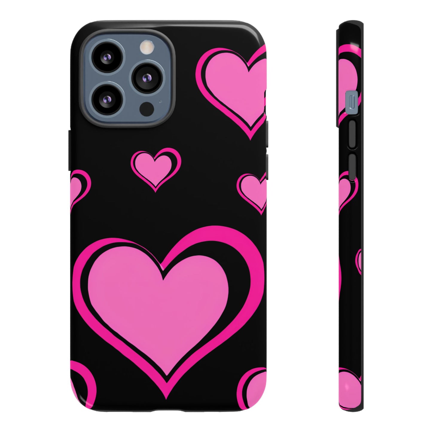 Pink Heart Tough Cases